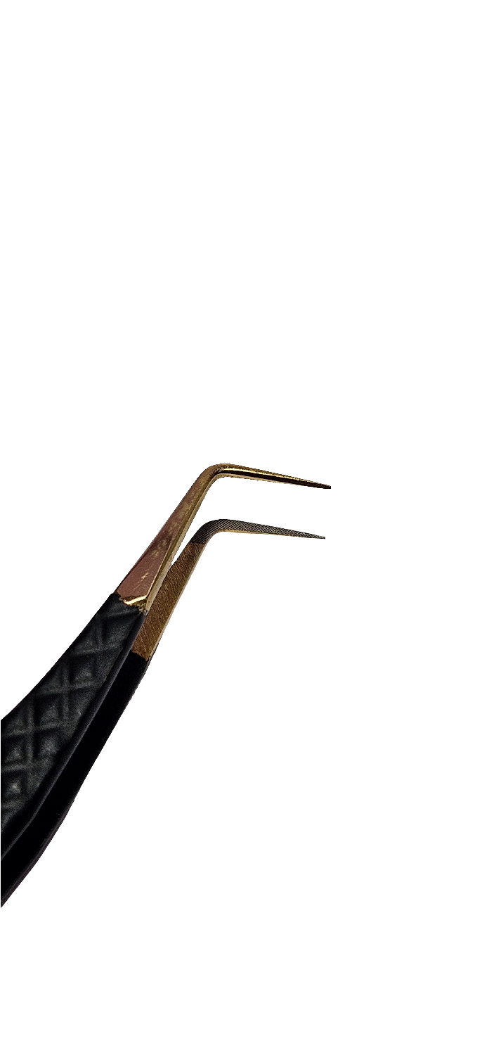 Raven Angled Tweezer