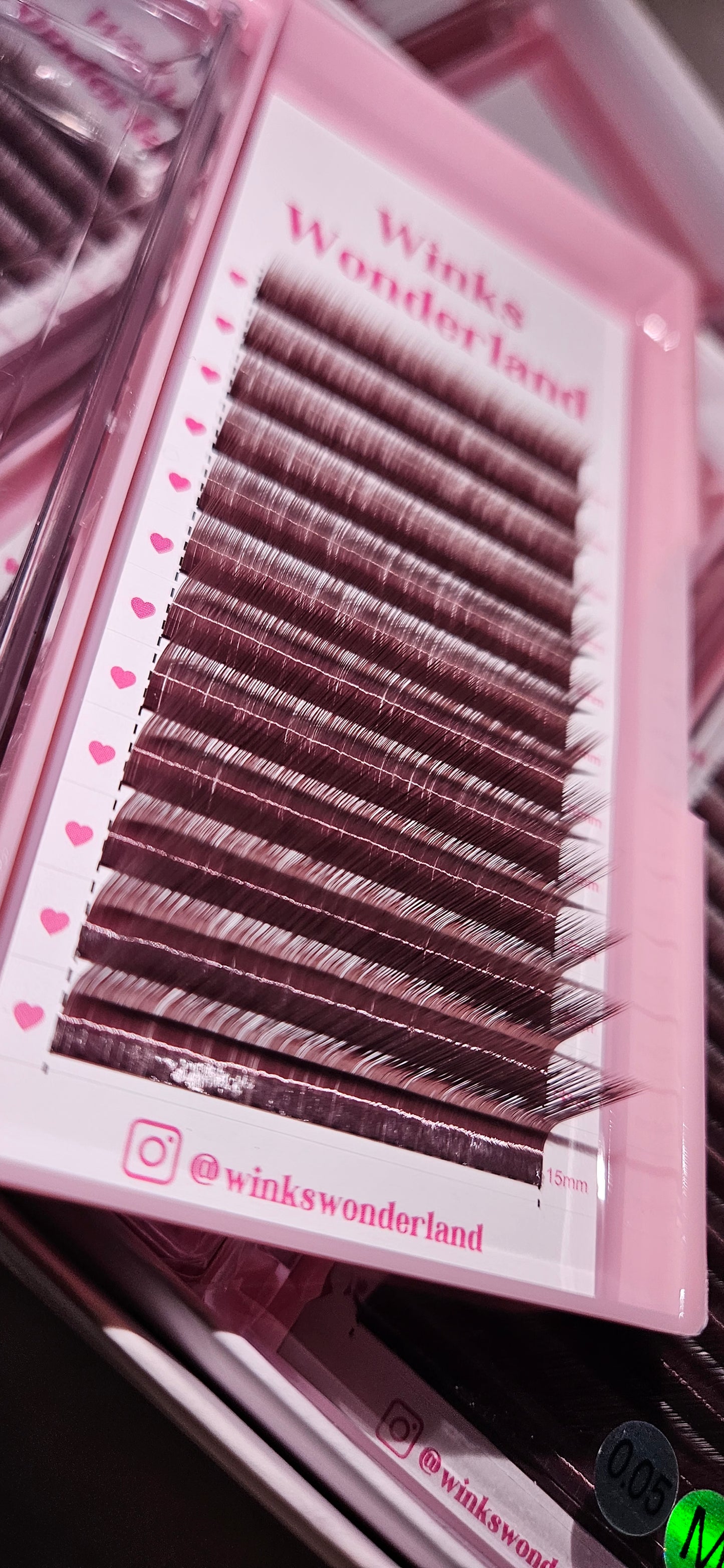 M Curl 0.05 Mocha Brown