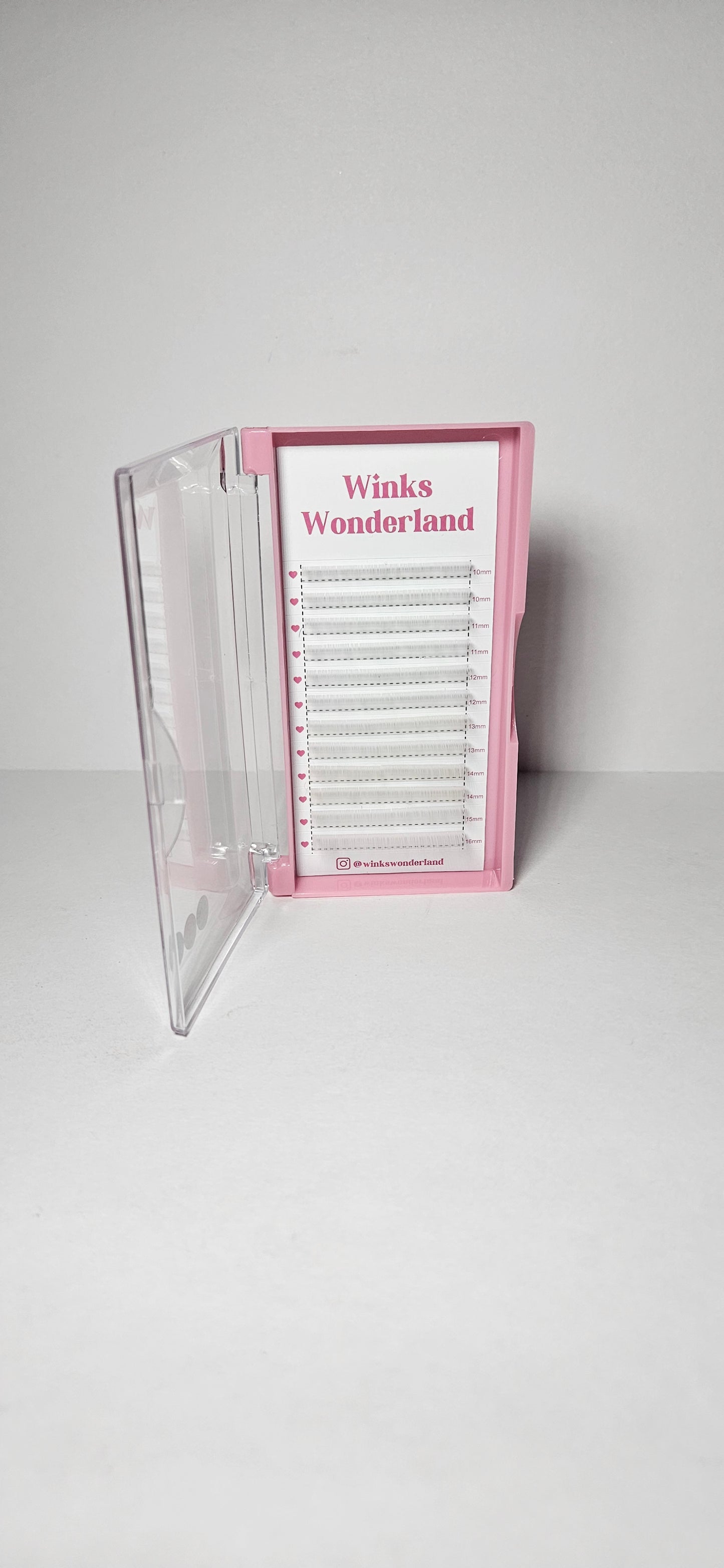 White 0.05 CC Curl Lashes